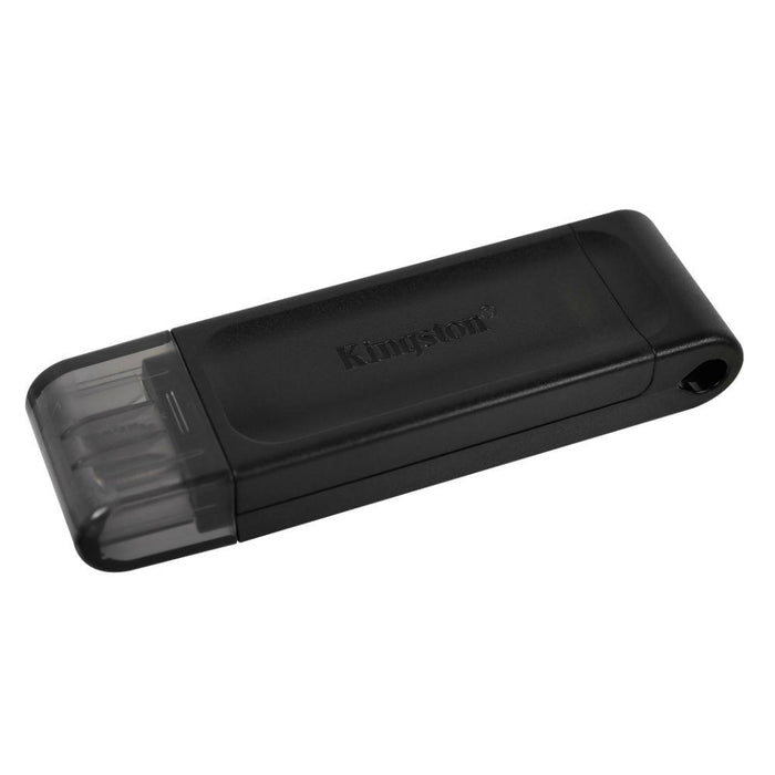USB memory stick KINGSTON DataTraveler 70, 128GB, USB-C 3.2 Gen 1, Black
