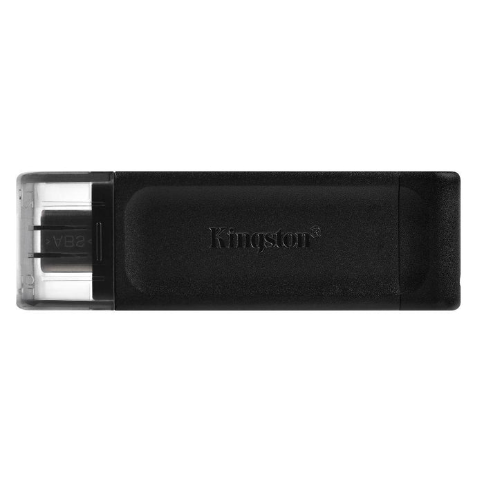 USB memory stick KINGSTON DataTraveler 70, 128GB, USB-C 3.2 Gen 1, Black