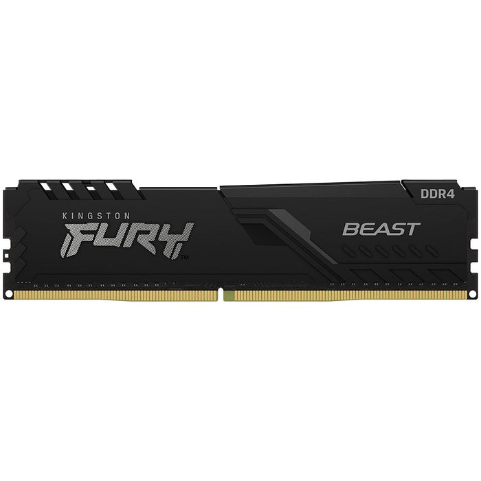 KINGSTON 16GB 3200MHz DDR4 CL16 DIMM 1Gx8 FURY Beast Black