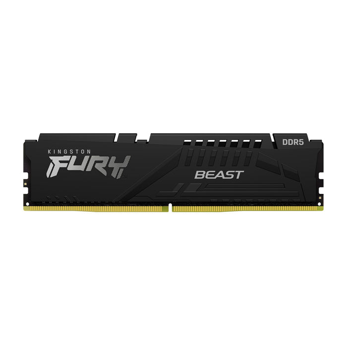 Memory Kingston FURY Beast Black 16GB(2x8GB) DDR5 5200MHz CL40, Intel XMP - KF552C40BBK2-16