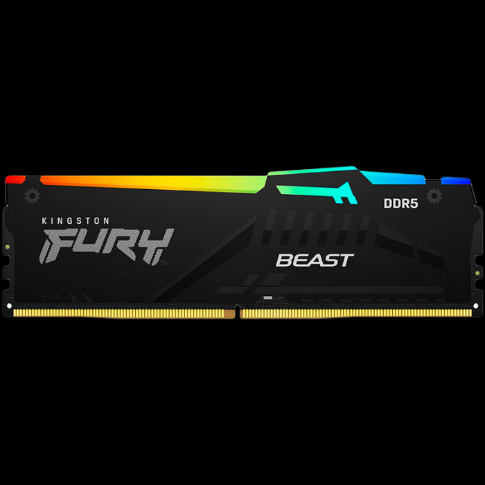 KINGSTON 64GB 5600MT/s DDR5 CL36 DIMM Kit of 2 FURY Beast RGB EXPO