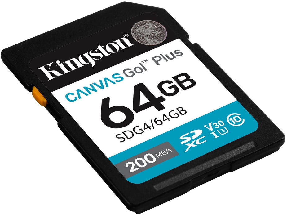 Micro SD Memory Card with Adaptor Kingston SDG4/64GB 64 GB