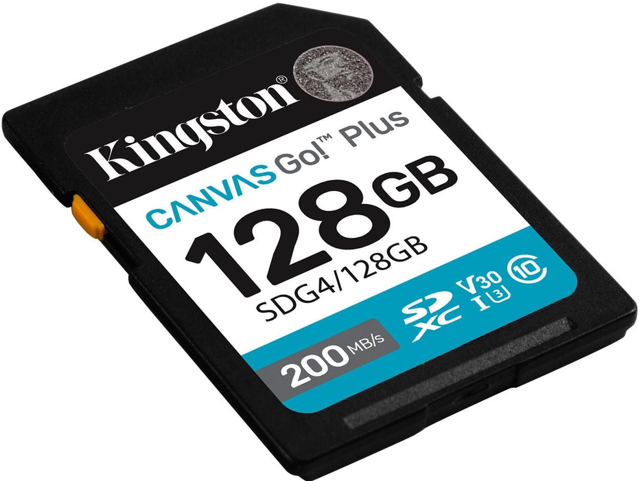SDXC Memory Card Kingston CANVAS Go! Plus 128 GB