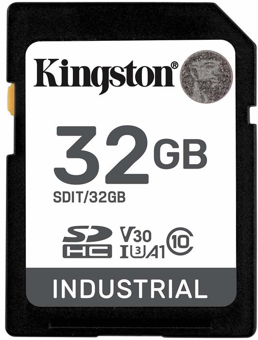 Kingston - Industrial SD, 32GB, SDXC, Class 10 memory card
