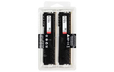 Memory Kingston FURY Beast Black 32GB(2x16GB) DDR4 3600MHz KF436C18BBK2/32