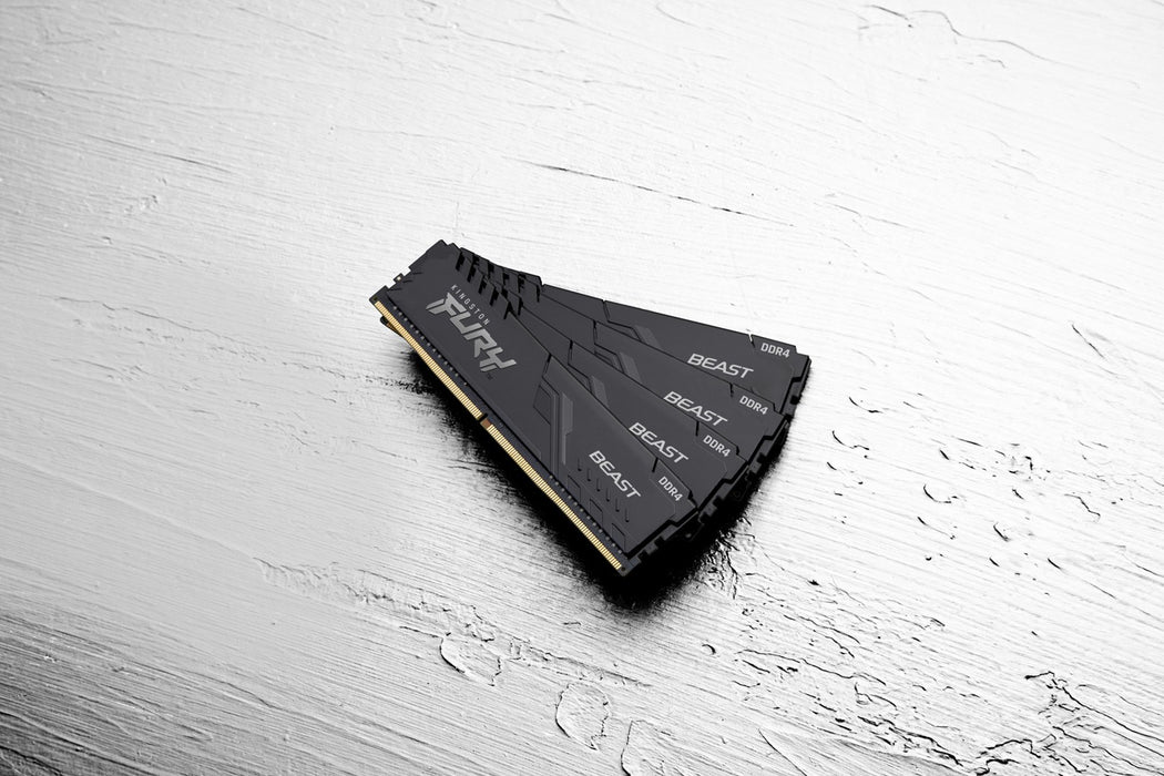 Memory Kingston FURY Beast Black 32GB DDR4 3200MHz KF432C16BB/32