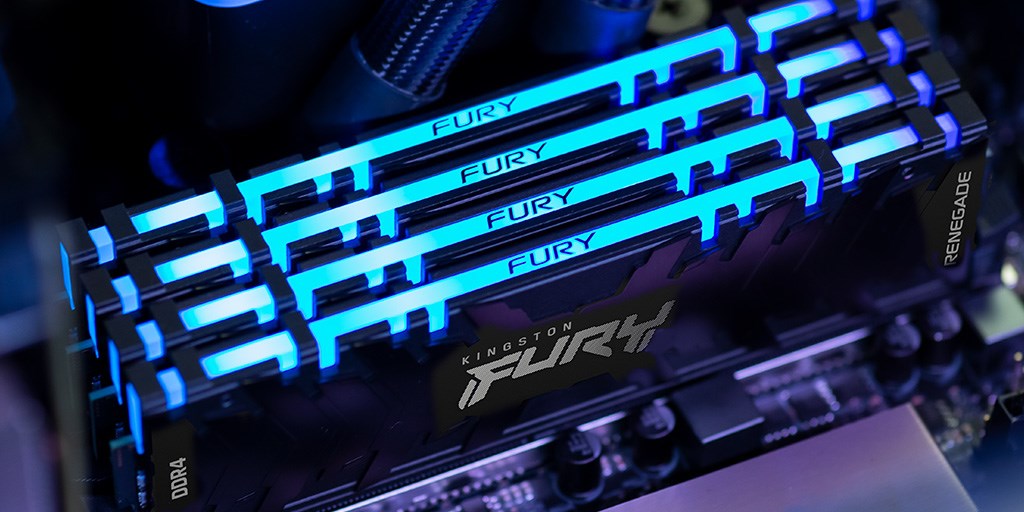 Memory Kingston FURY Renegade RGB 16GB(2x8GB) DDR4 3200MHz CL16