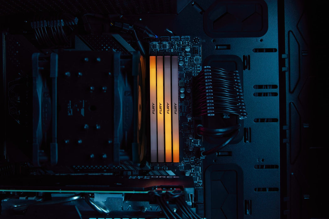Kingston Technology FURY 16GB 4000MT/s DDR4 CL19 DIMM (Kit of 2) Renegade RGB