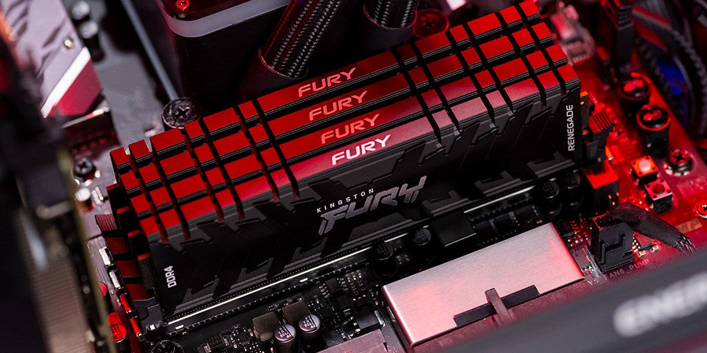 Kingston Technology FURY 16GB 4000MT/s DDR4 CL19 DIMM (Kit of 2) Renegade RGB