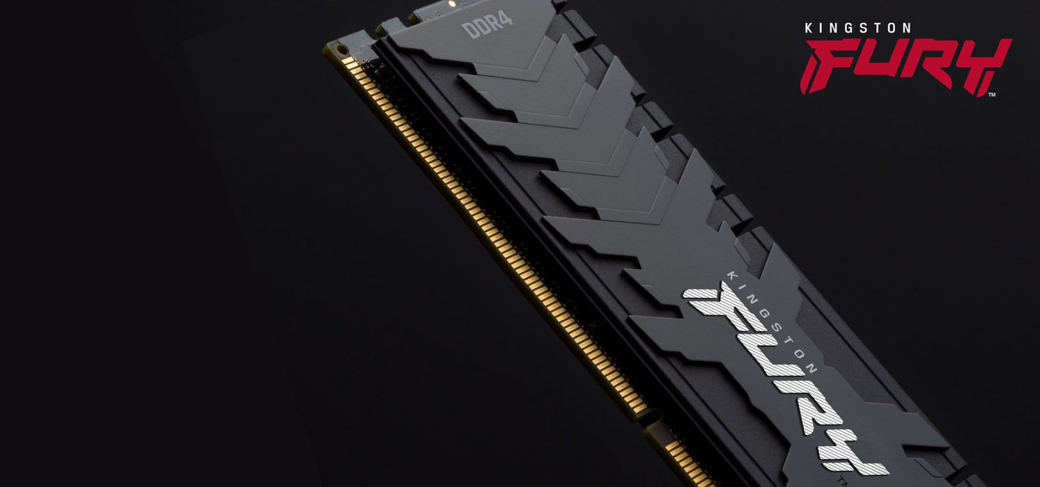 Kingston Technology FURY 16GB 4266MT/s DDR4 CL19 DIMM (Kit of 2) Renegade Black