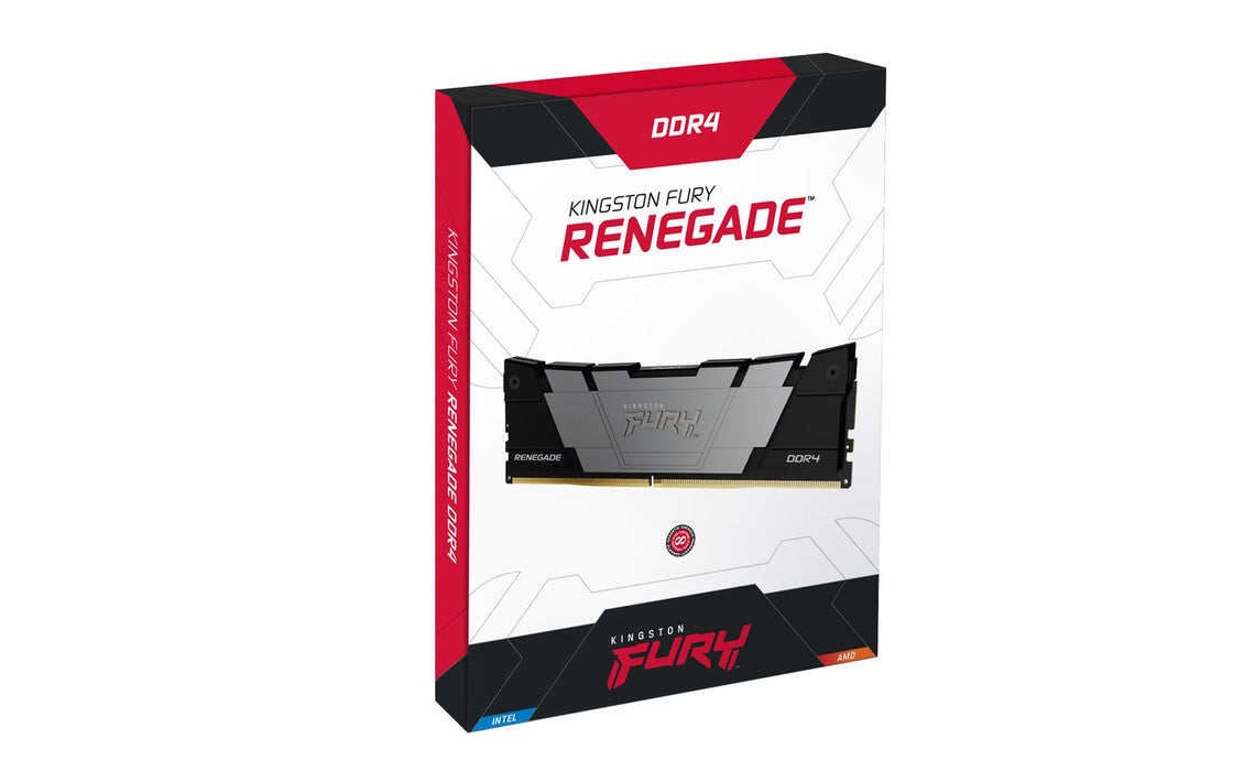 Kingston Technology FURY 16GB 4266MT/s DDR4 CL19 DIMM (Kit of 2) Renegade Black