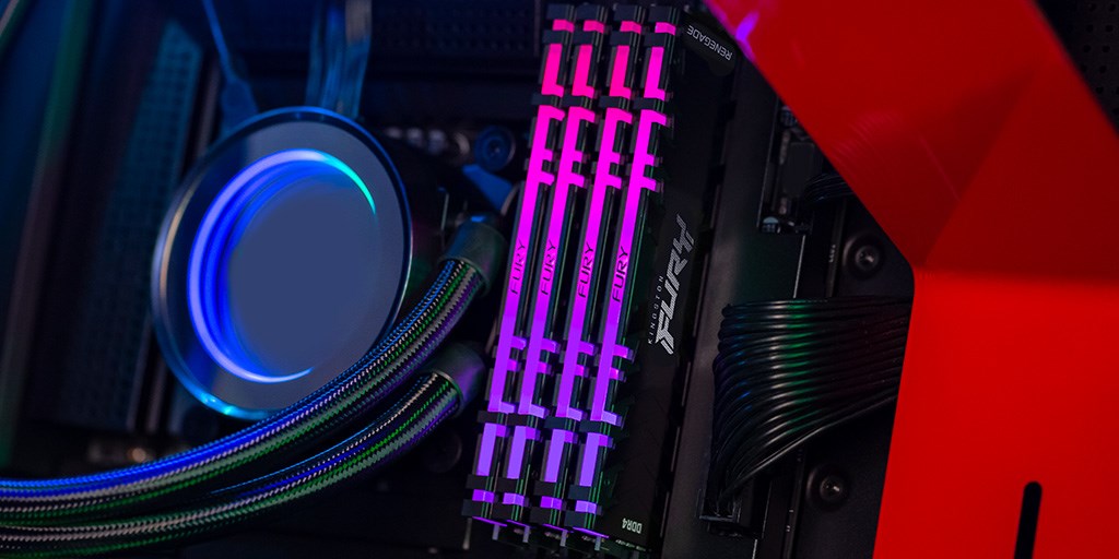 Kingston Technology FURY 16GB 4266MT/s DDR4 CL19 DIMM (Kit of 2) Renegade RGB
