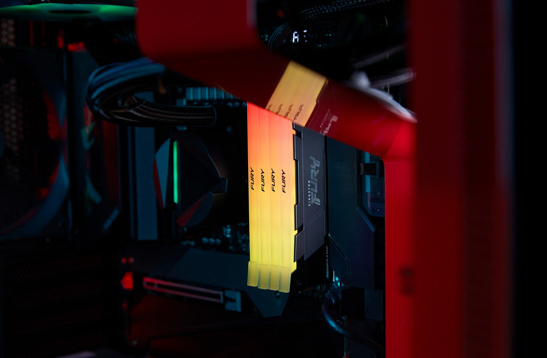 Kingston Technology FURY 16GB 4266MT/s DDR4 CL19 DIMM (Kit of 2) Renegade RGB