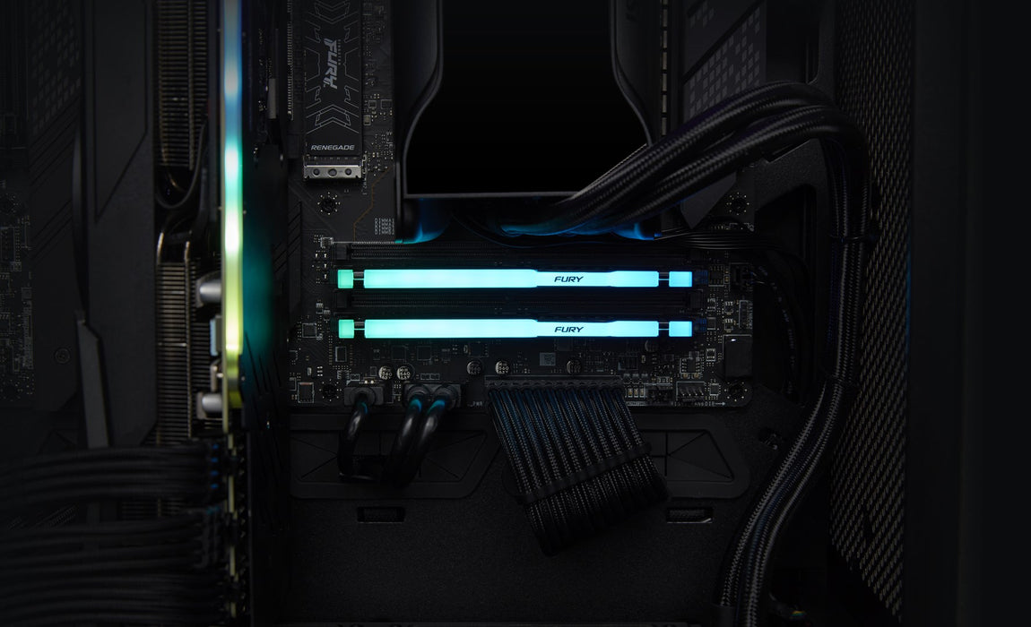 Kingston Technology FURY Beast 16GB 6000MT/s DDR5 CL36 DIMM (Kit of 2) RGB EXPO