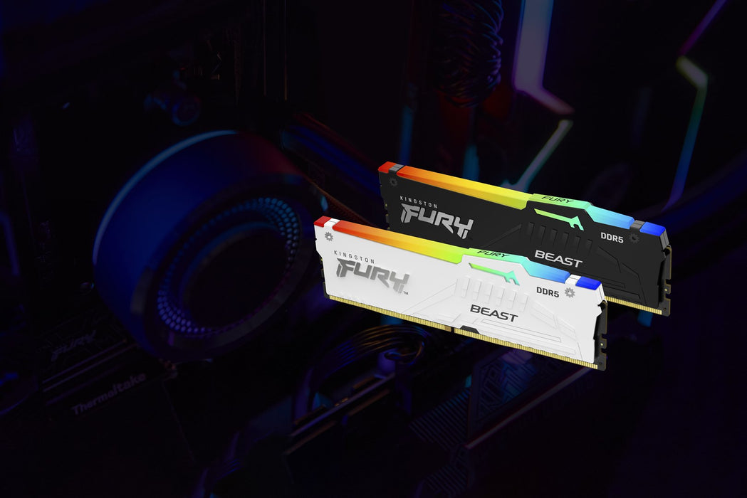 Kingston Technology FURY Beast 16GB 6000MT/s DDR5 CL36 DIMM (Kit of 2) RGB EXPO