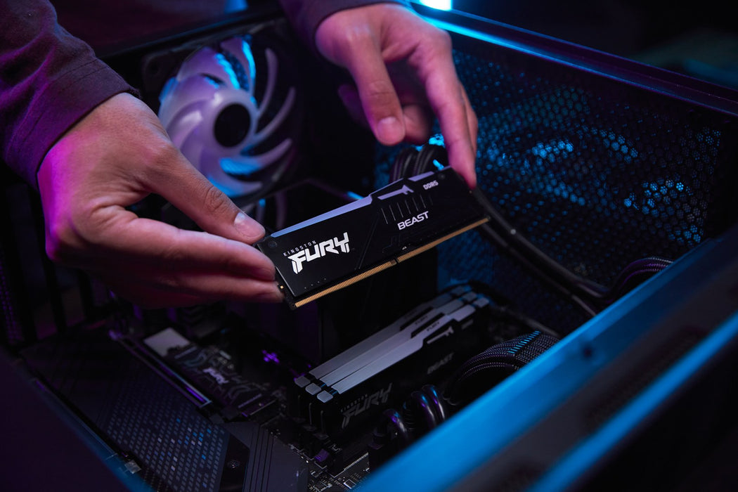 Kingston Technology FURY Beast 16GB 6000MT/s DDR5 CL36 DIMM (Kit of 2) RGB EXPO