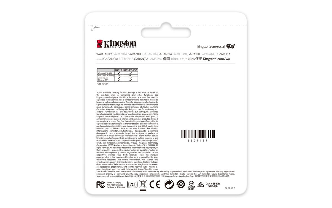 USB memory stick KINGSTON DataTraveler Kyson 256GB