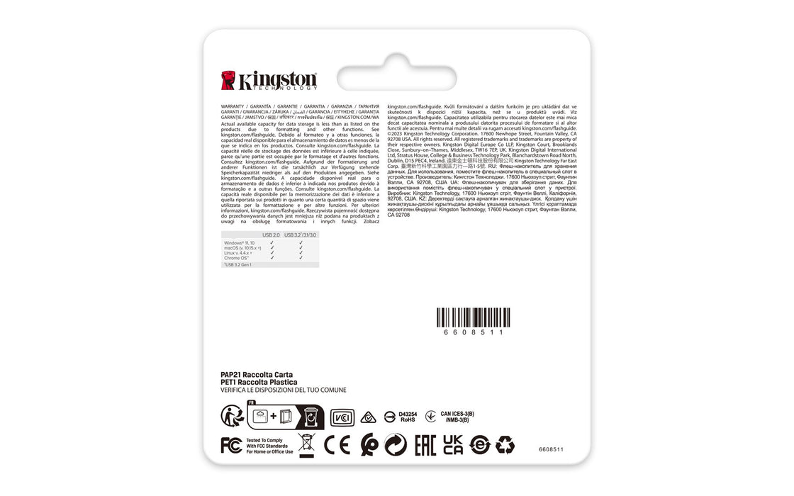 USB memory stick KINGSTON DataTraveler SE9 G3, 512GB, USB 3.2 Gen 1