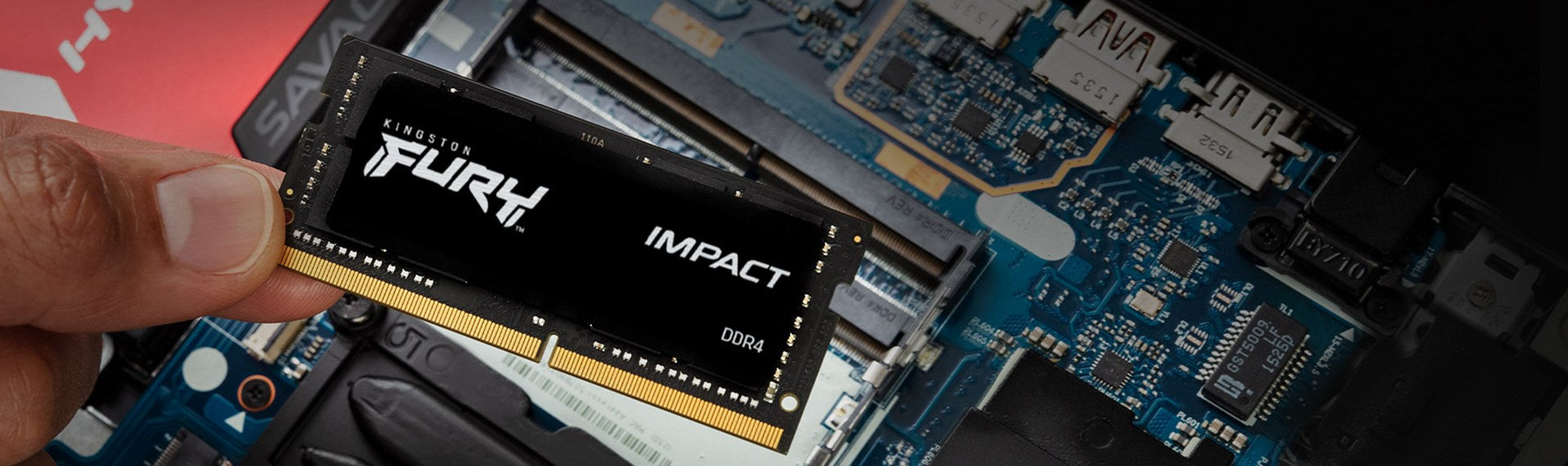 Memory Kingston FURY IMPACT 32GB SODIMM DDR4 PC4-25600 3200MHz CL20 KF432S20IB/32