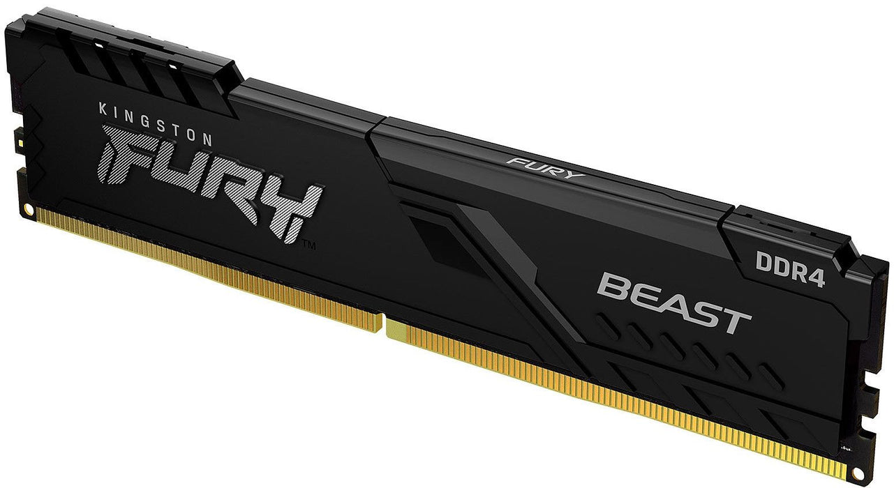 Memory Kingston FURY Beast Black 16GB DDR4 3200MHz - KF432C16BB1/16