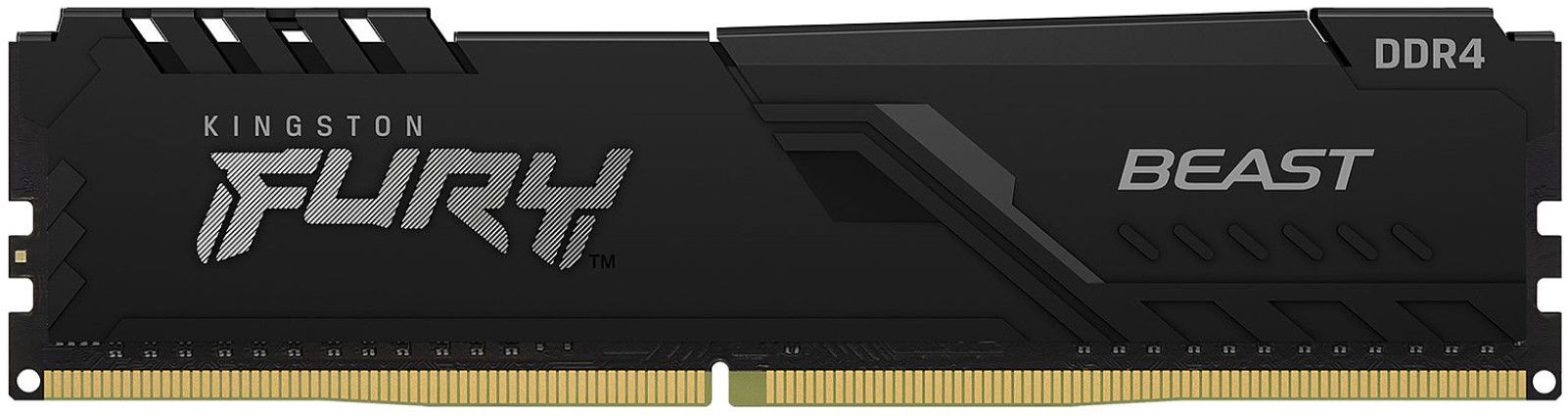 Memory Kingston FURY Beast Black 16GB DDR4 3200MHz - KF432C16BB1/16