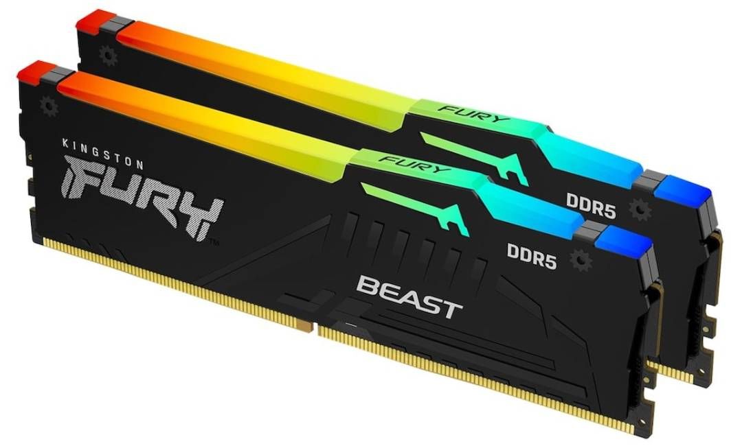 Memory Kingston FURY Beast RGB 64GB (2x32GB) DDR5 - KF560C30BBEAK2-64