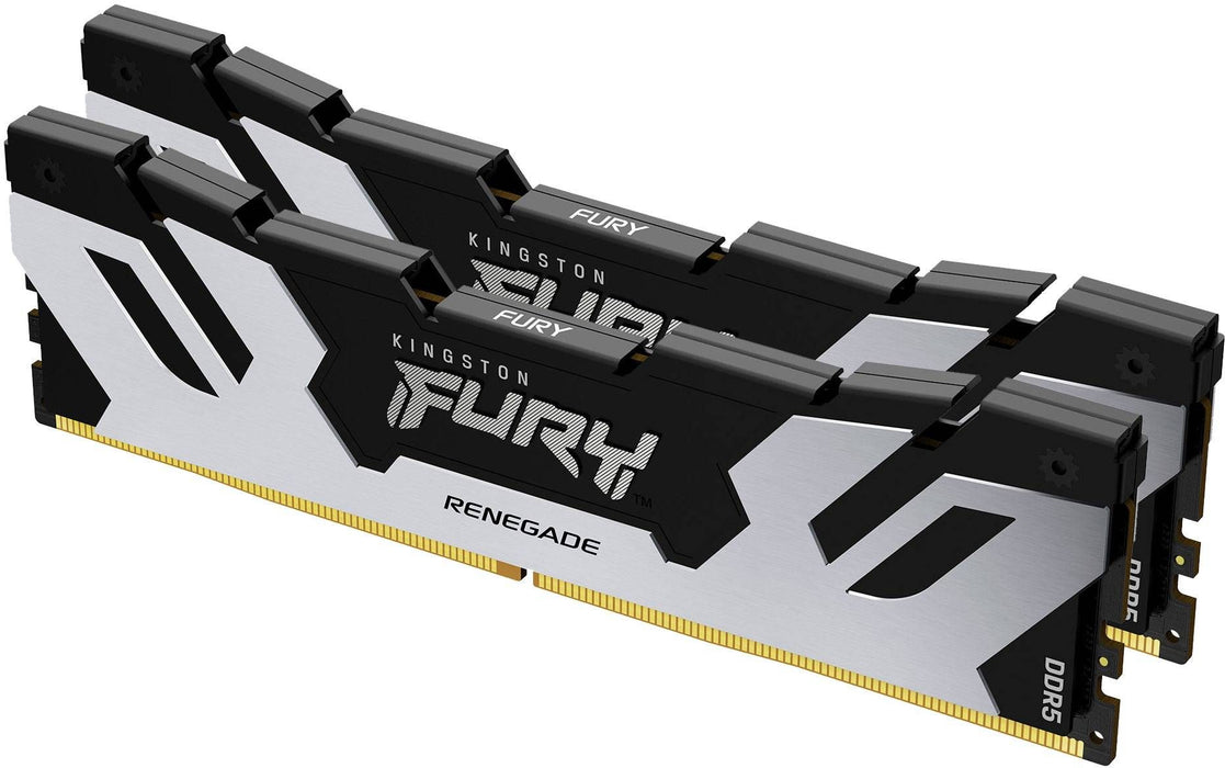 KINGSTON 96GB 6000MT/s DDR5 CL32 DIMM Kit of 2 FURY Renegade Silver XMP