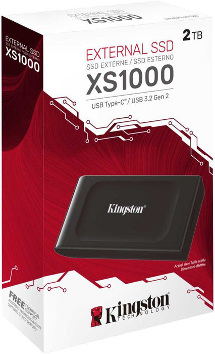External SSD Kingston XS1000, 2TB