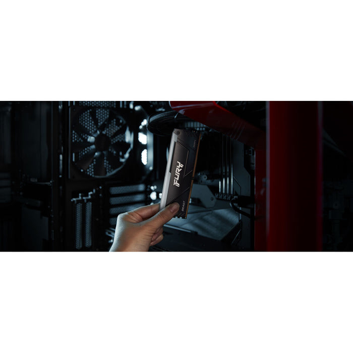 Memory Kingston FURY Beast Black RGB 16GB DDR4 3600MHz CL18