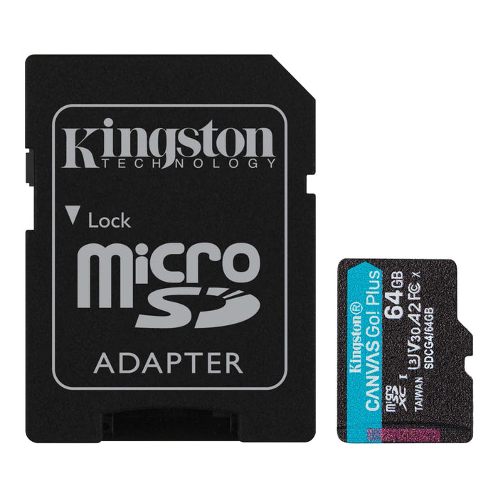 Memory card Kingston Canvas Go! Plus Gen4 microSDXC 64GB