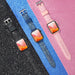 Kingxbar Crystal Fabric Band Strap Watch Bracelet 6 / SE / 5/4/3/2 (40mm / 38mm) Silicone Strap Crystal Band Pink