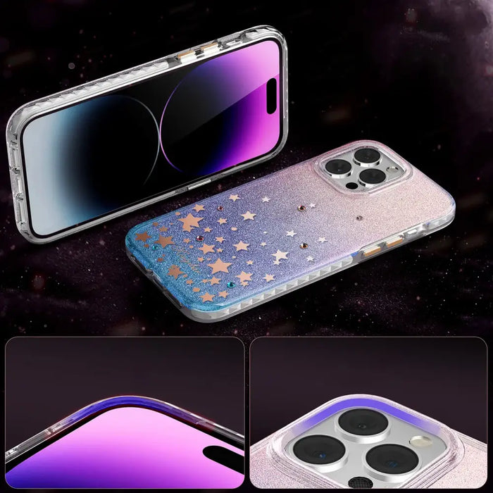 Kingxbar Heart Star Series case for iPhone 14 Pro Max case with zodiac stars - Cell phone cases and covers<<<HurtelXML