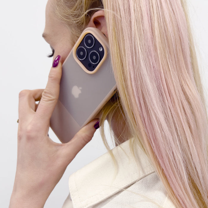 Kingxbar Plain Series case cover for iPhone 13 silicone cover pink - Cell phone cases and covers<<<HurtelXML