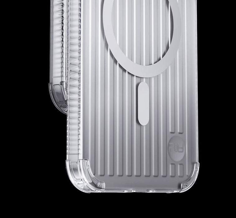 Kingxbar PQY Go Out Series magnetic case for iPhone 14 MagSafe silver - Cell phone cases and covers<<<HurtelXML