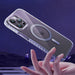Kingxbar PQY Ice Crystal Series magnetic case for iPhone 14 MagSafe silver - Cell phone cases and covers<<<HurtelXML