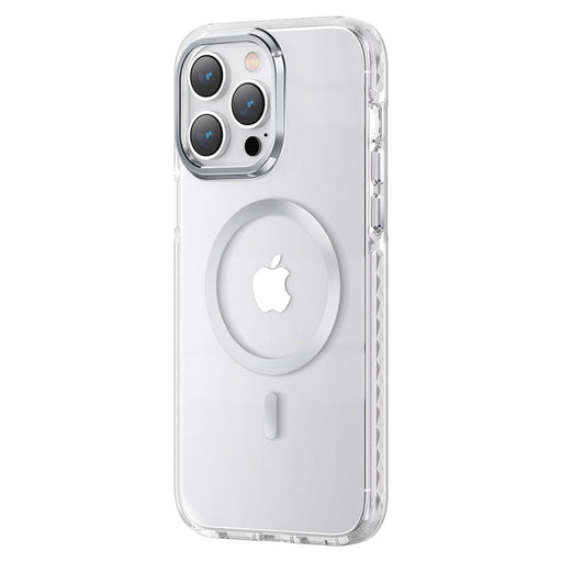 Kingxbar PQY Ice Crystal Series magnetic case for iPhone 14 MagSafe silver - Cell phone cases and covers<<<HurtelXML