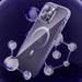 Kingxbar PQY Ice Crystal Series magnetic case for iPhone 14 Plus MagSafe purple - Cell phone cases