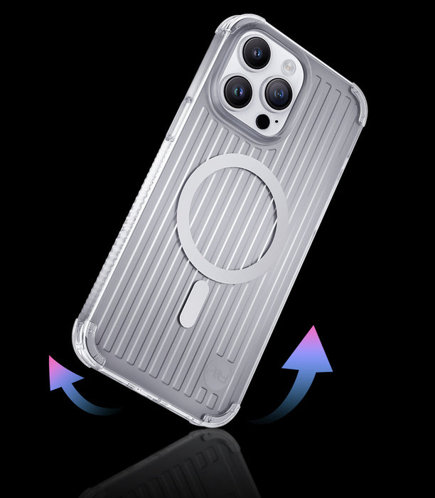 Kingxbar PQY Go Out Series magnetic case for iPhone 14 MagSafe black