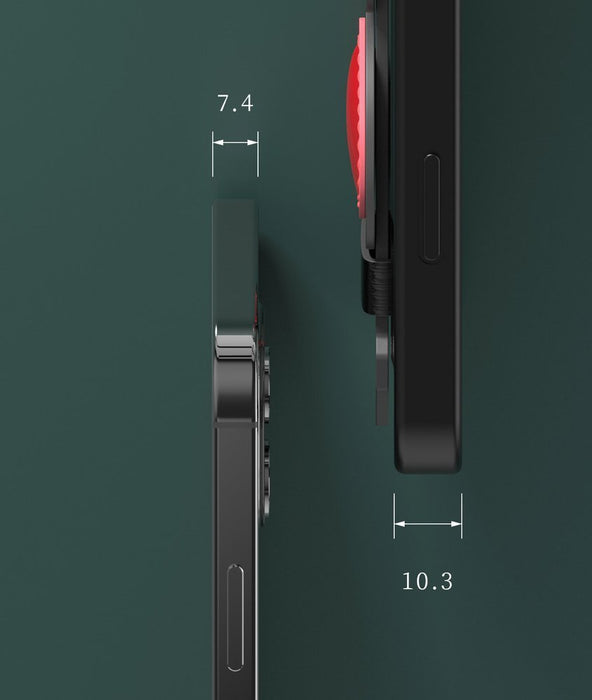 Kingxbar Sweet Series case decorated with original Swarovski crystals iPhone 12 mini black