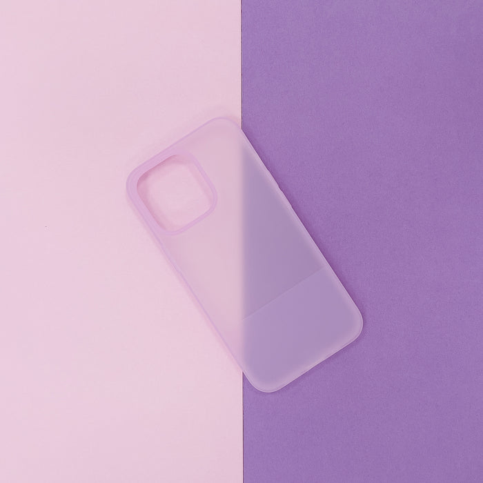 Kingxbar Plain Series case cover for iPhone 13 silicone cover pink