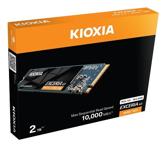Kioxia Exceria G3 2 TB M.2 PCI Express 5.0 NVMe QLC