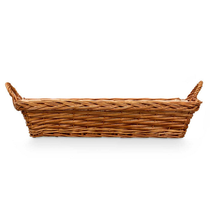 Multi-purpose basket Kipit Polyester wicker Cloth 50 % cotton 63 x 16 x 41 cm