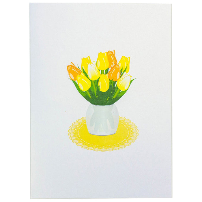 CARD TULIP POP-UP "TULIP" KIRIORI 10722