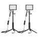 Kit Neewer ZC-10S two lamps LED + filters + tripods - Lamps<<<Photo studio<<<Photo and cameras<<<InnproXML