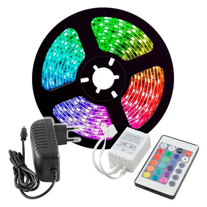 KIT RGB TAPE 60/1 5M VIVALUX - LED ленти и аксесоари<<<Вътрешно осветление<<<Мебели и интериор<<<Praktiker&&&LED ленти