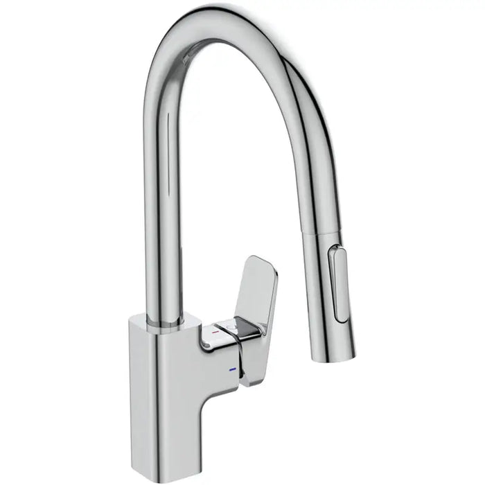 KITCHEN FAUCET WITH PULL-OUT SHOWER IDEALSTANDARD CERAPLAN BD338AA - Смесители за кухня<<<Кухня<<<Praktiker