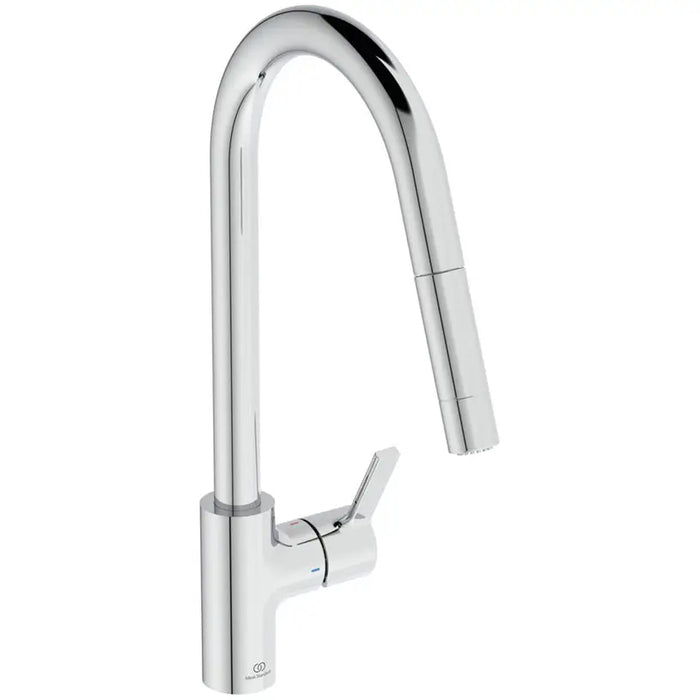 KITCHEN FAUCET WITH PULL-OUT SHOWER IDEALSTANDARD GUSTO BD416AA - Смесители за кухня<<<Кухня<<<Praktiker