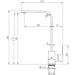 KITCHEN MIXER INTER CERAMIC 7107018B - Смесители за кухня<<<Кухня<<<Praktiker