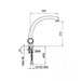 KITCHEN MIXER RUBINETA MILANO-8(LUX) - Смесители за кухня<<<Кухня<<<Praktiker&&&Кухненски