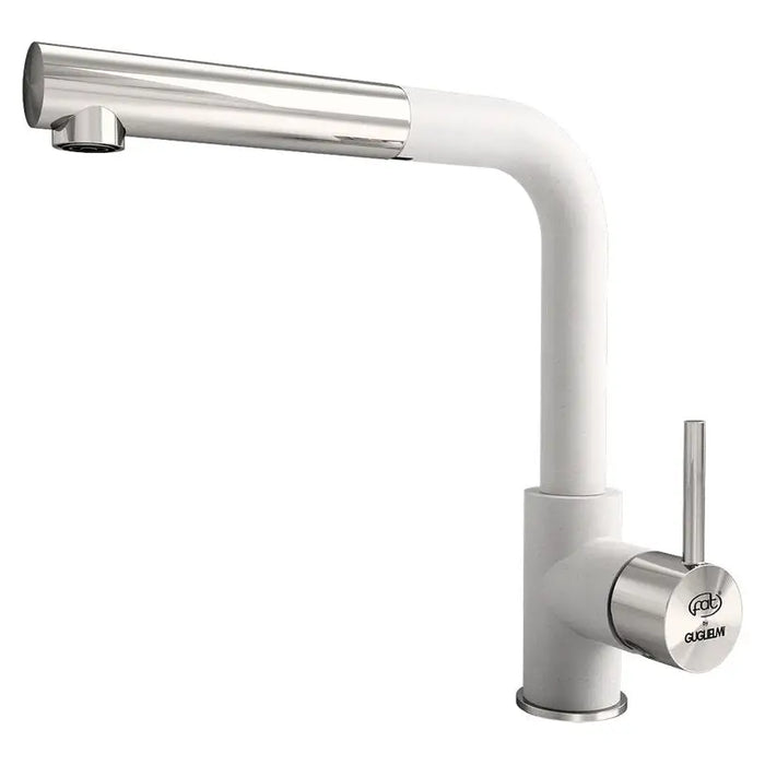KITCHEN MIXER WITH GRANITE COVER WHITE FAT 68936-1001 - Смесители за кухня<<<Кухня<<<Praktiker